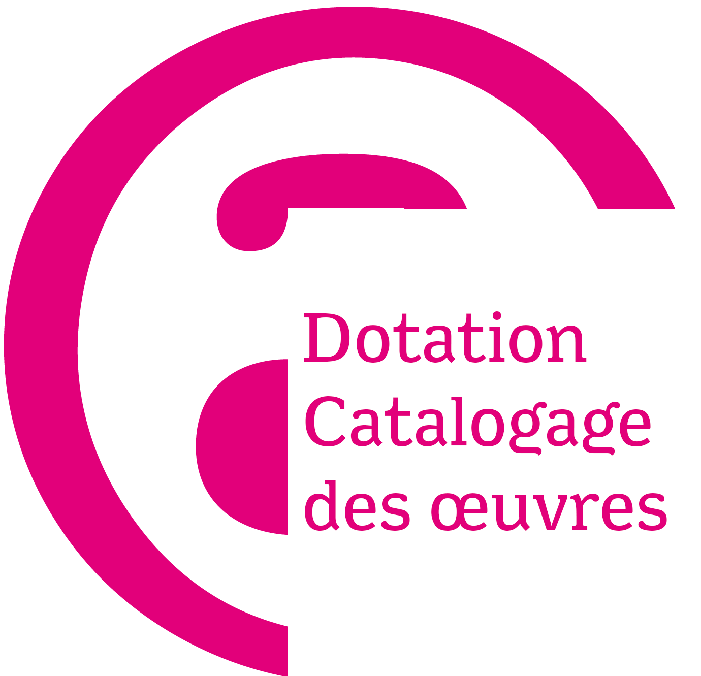 Laureate of the ADAGP Catalogage des œuvres grant
